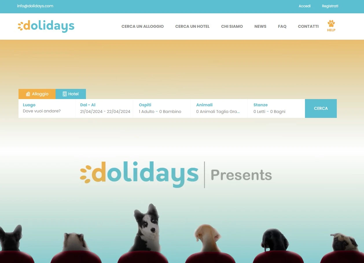 Dolidays Homepage